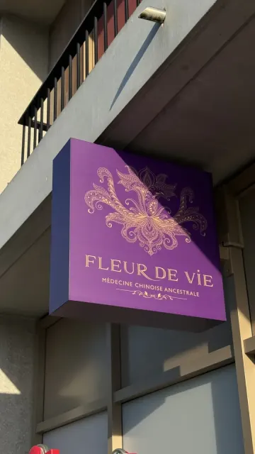 FLEUR DE VIE – Caisson lumineux — Enseignes lumineuses, Genève