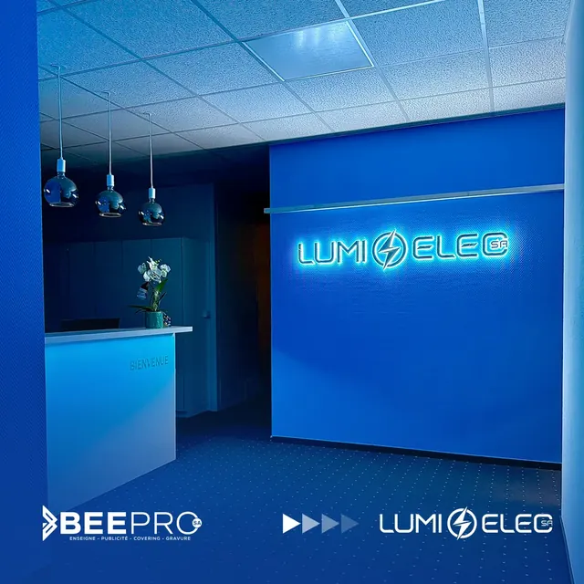 Lumi Elec — Enseigne lumineuse, Genève