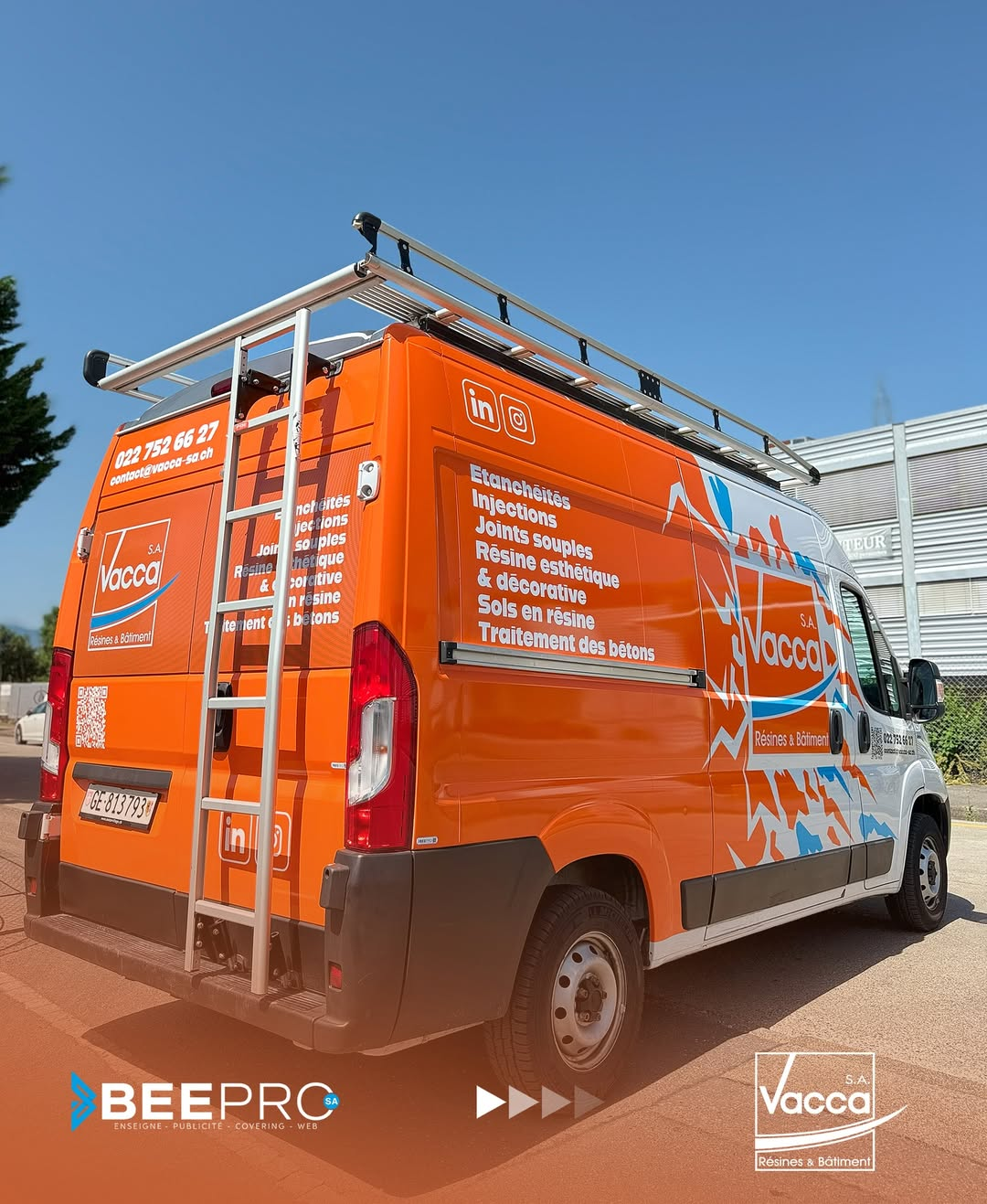 Véhicules & covering — atelier BEEPRO Publicité
