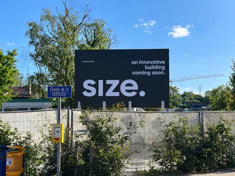 SIZE — Panneaux, Genève